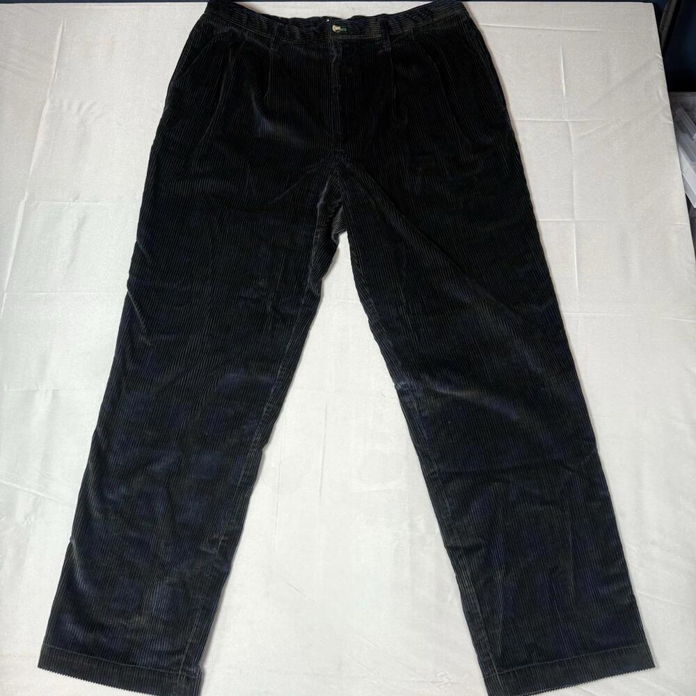 Vintage Rare Tommy Hilfiger Plaid Corduroy Pants Men’s 40x34